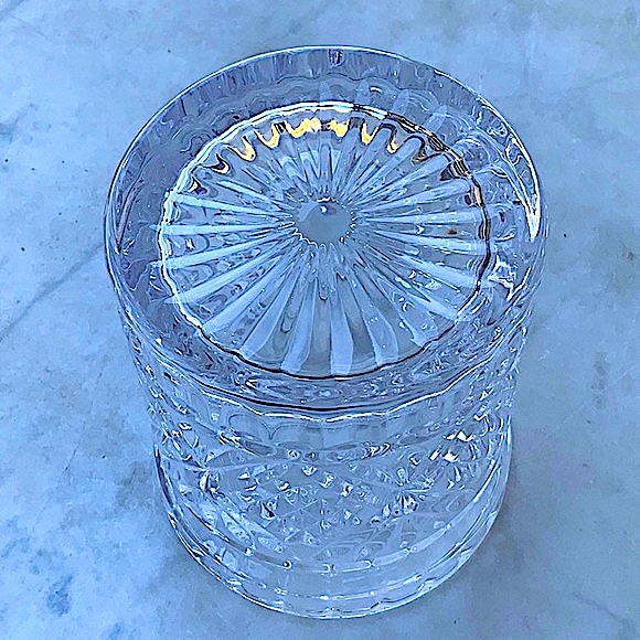 GODINGER DUBLIN BISCUIT BOX JAR WITH LID CRYSTAL NEW IN BOX 4.5 INCH BY 7 INCH - Picture 6 of 8
